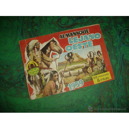 LEJANO OESTE (EDIGESA). ALMANAQUE 1959